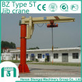 2016 électrique Hoist portable bz type jib grue 5 tonnes